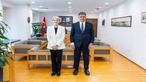  Başkan Tugay, İngiltere Büyükelçisi Morris’i ağırladı