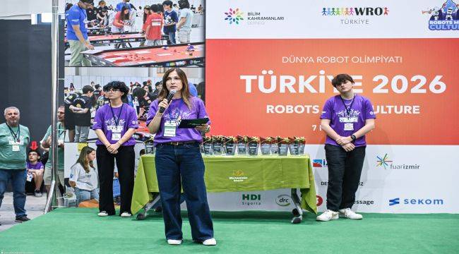 Dünya Robot Olimpiyatı Türkiye Finali’nde teknoloji ve yaratıcılık buluştu
