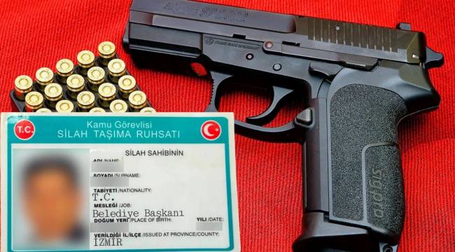 Seferihisar Belediyesi'nde Bulunan Silahın Demirbaş Kayıtları Ortaya Çıktı