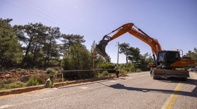 Urla’ya 40 kilometrelik içme suyu hattı