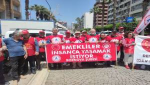 DİSK Dev Emekli-Sen eylemi