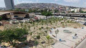 Eski Benzinlik yeşile dönüştü