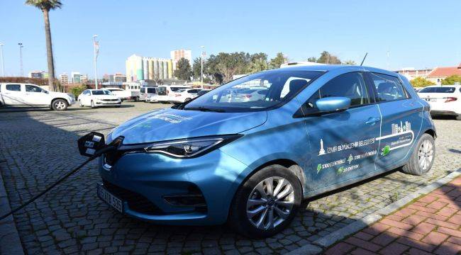 İzmir’in elektrikli araç filosuyla 25 milyon lira tasarruf