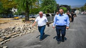 Bornova’nın merkezinde büyük estetik dönüşüm