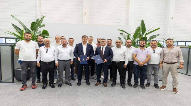 İZBETON’da toplu iş sözleşmesi imzalandı