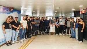 İZDENİZ personeline afet ve yangın eğitimi