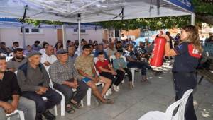 İzmir’in kırsal mahalleleri yangına karşı güçleniyor