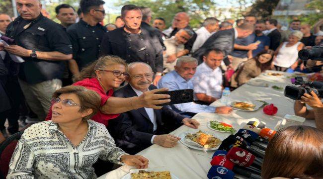 Kılıçdaroğlu İzmir'deki ikinci gününde Kaynaklar'daydı
